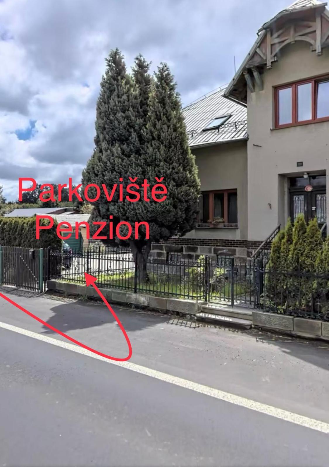 Penzion U Lastuvku Šluknov Exteriör bild